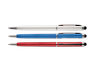 Lodīšu pildspalva Centrum Touch Pen, pagriežama, 0.7mm, zila
