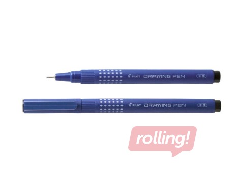 Flomāsterpildspalva Pilot Drawing Pen, 0.35mm, melna