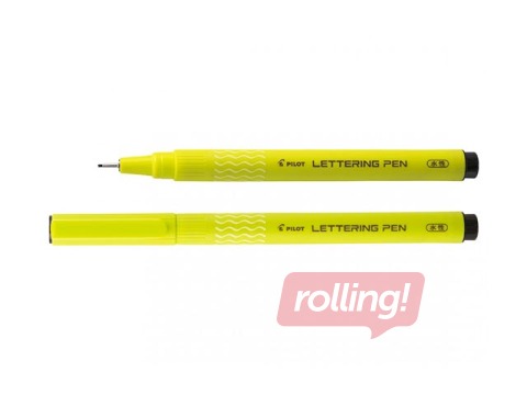 Flomāsterpildspalva Pilot Lettering Pen, 0.3-1.0mm, melna