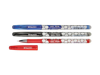 Gēla pildspalvu komplekts Centrum, dzēšamas, 0.5mm, trīs krāsas