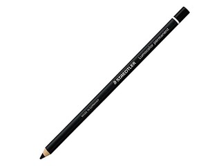 Zīmulis - marķieris Staedtler Lumicolor glasochrom, melns