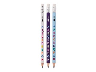 Zīmulis ar alfabētu Happy Color, Jumbo, 2B