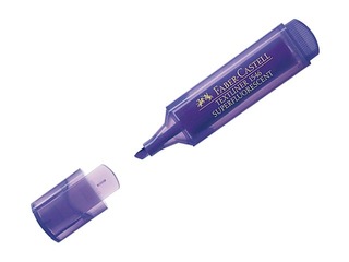 Teksta marķieris Faber - Castell, violets, 1-5mm