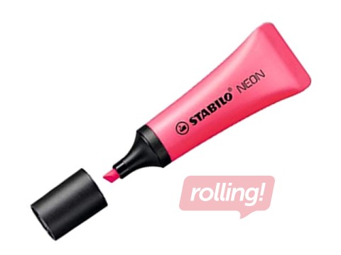 Teksta marķieris Stabilo NEON, rozā, 2-5mm