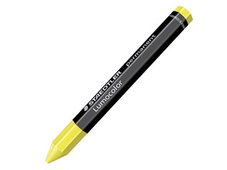 Marķieris-krīts Staedtler Lumocolor 236, dzeltens