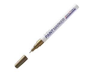 Permanents marķieris MunHwa Paint, zelta, 1mm