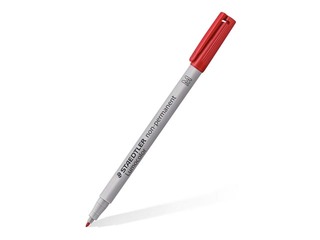 Marķieris Staedtler Lumocolor 315, sarkans, 1mm, nav permanents