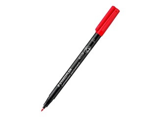 OHP permanentais marķieris Staedtler 318, sarkans, 0.6mm