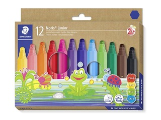 Flomāsters Staedtler Noris junior 329, 12 krāsas