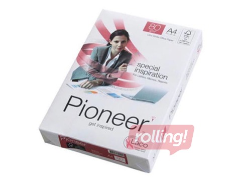 Papīrs Pioneer, A5, 80g/m², 500 loksnes