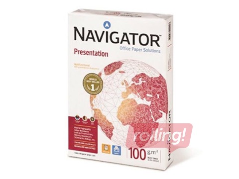Papīrs Navigator Presentation, A4, 100g/m², 500 loksnes