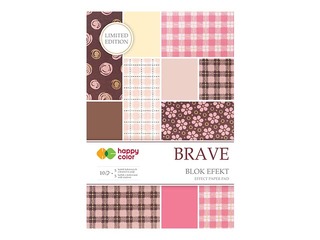Dizaina papīrs Brave, 20x29cm, 170-220g/m², 10 loksnes, 5 motīvi
