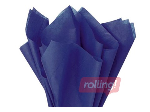 Zīdpapīrs dekoratīvais Bleu Roy 18, 18g/m², 50x75cm, 24 loksnes