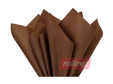 Zīdpapīrs dekoratīvais Chocolate 243, 18g/m², 50x75cm, 24 loksnes