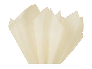 Zīdpapīrs dekoratīvais Creme 1211, 18g/m², 50x75cm, 24 loksnes