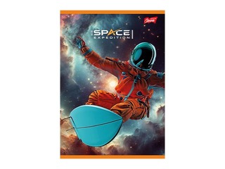 Klade Unipap, SpaceMan, rūtiņu, A5, 32 lapas