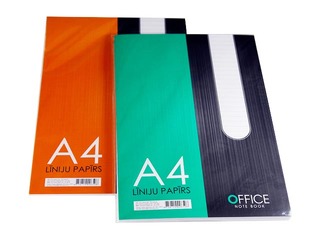 Rakstāmpapīrs ABC Jums Office, A4, līniju, 100 loksnes