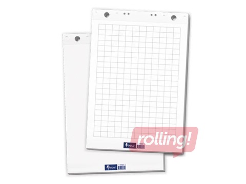 Papīra bloks Flipchart Forpus, balts, 60g, 60x85cm, 20 lapas 