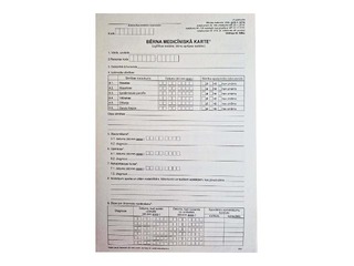 Bērnu medicīniskā karte A3DK