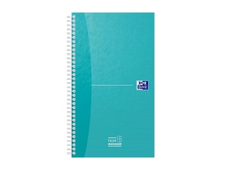 Uzdevumu plānotājs bez datumiem Oxford Office Essentials, A5, tirkīzzils
