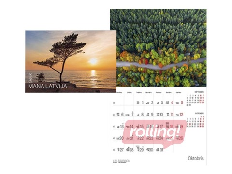 Sienas kalendārs Mana Latvija
