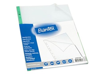 Dokumentu kabatiņa A4, Bantex, zaļa, 25 gab.
