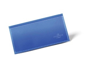 Dokumentu kabatiņas Durable, pašlīmējošas, tumši zilas, 100x38mm, 50 gab.