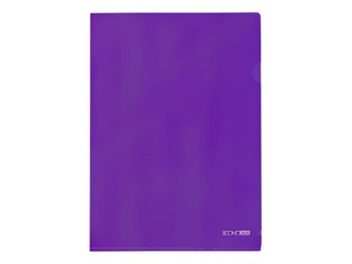 Mape - stūrītis Economix, A4, glancēta, 180 mic., violeta