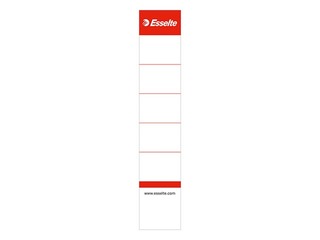 Maināmā etiķete mapei reģistram Esselte 50mm, 100 gab.