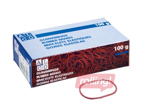 Naudas gumijas Alco, 100mm, 100g