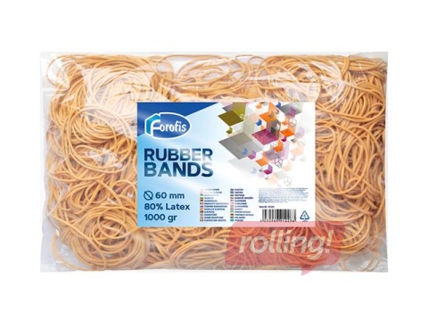 Naudas gumijas Forofis, 60mm, 1kg