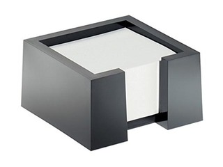 Kastīte piezīmju papīram Durable Cubo, 115x60x115mm , melna