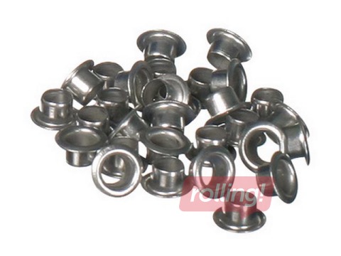 Kniedītes Hang PunchNBind, sudrabotas, D 5.5mm, 25 lapām, 100 gab.