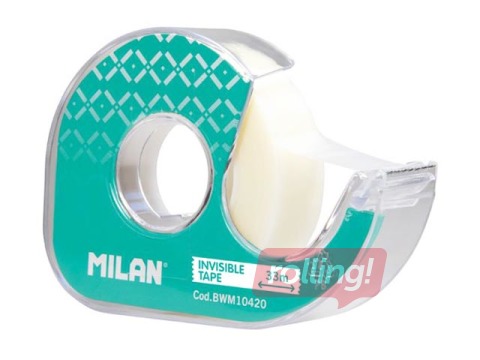 Līmlente ar turētāju Milan, matēta, 19mm x 33m