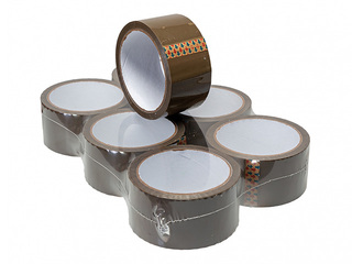 Līmlente iepakošanai, PP, brūna, 48mm х 60m
