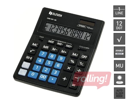 Kalkulators Eleven CDB-1201BK/BL