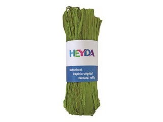 Rafija, dabīga, gaiši zaļa, 50 g.