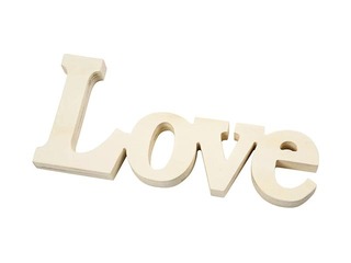 Koka dekors Love, 1 gab.
