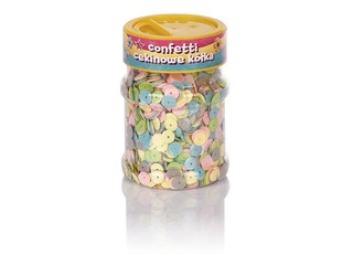 Konfetti aplīši, 100 gr., pasteļkrāsas