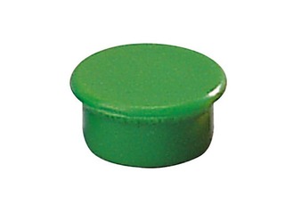 Magnēti apaļi Dahle, zaļi, 13mm, 10 gab.