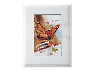 Foto rāmis Spring, 30 x 40 cm, koka, balts
