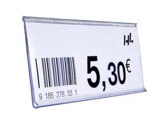 Cenu sloksne ar līmlenti, 39x1330mm