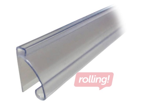 Profils Slimline™, caurspīdīgs, 1290mm