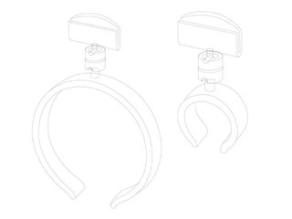 Cenu turētājs desām, 90mm