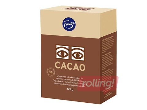 Kakao pulveris Fazer, 200g