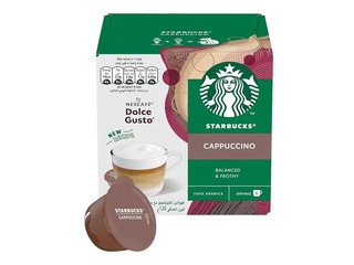 Kafijas kapsulas Starbucks Cappuccino, Dolce Gusto, 12gab