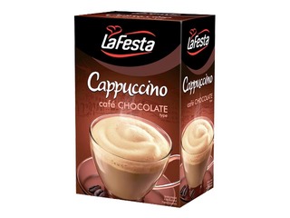 Kapučīno dzēriens LaFesta ar šokolādes garšu, 10x12.5g