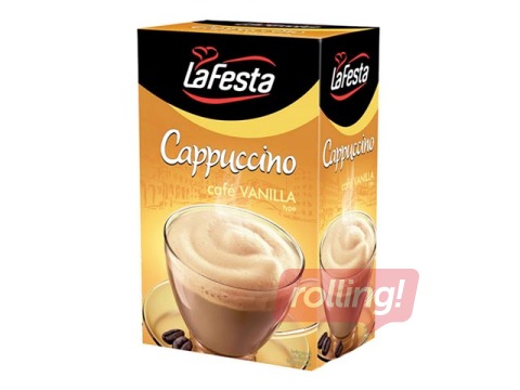Kapučīno dzēriens LaFesta ar vaniļas garšu, 10x12.5g