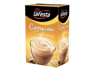 Kapučīno dzēriens LaFesta ar vaniļas garšu, 10x12.5g