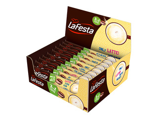 Kafijas dzēriens Lafesta, Latte 3in1, 24x2.5g